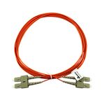 Patch cord optico duplex mm 62,5/125 sc/upc - sc/upc - 2,5m - 2mm