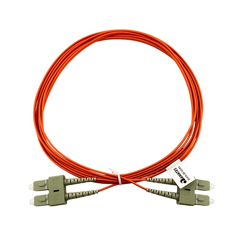 Patch cord optico duplex mm 62,5/125 sc/upc - sc/upc - 2,5m - 2mm