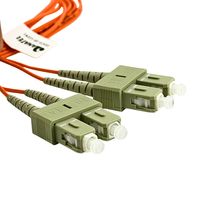 Patch Cord Óptico Duplex MM 62,5/125 2,5 m 2 mm - SC/UPC para SC/UPC - Conect Pro - 8404