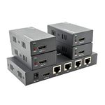 Splitter extensor hdmi pro 1x4 via utp 50m poe