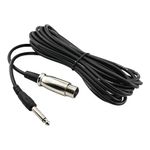 Cabo de microfone p10 para xlr canon 5,00mts mcb-015
