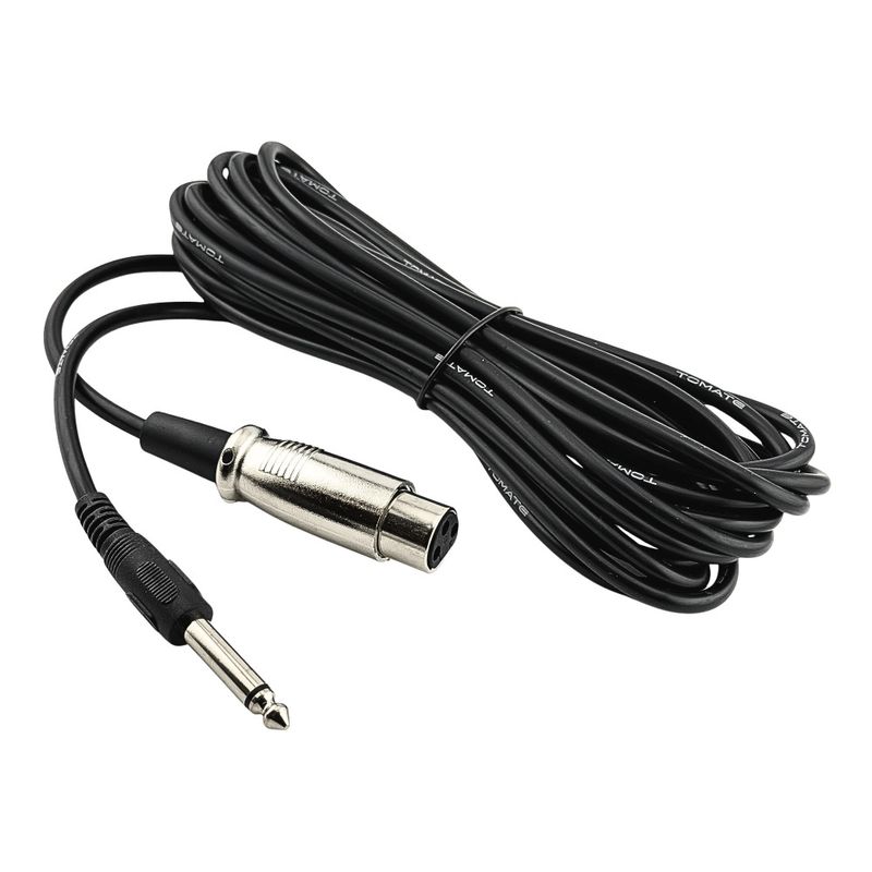 Cabo de microfone p10 para xlr canon 5,00mts mcb-015