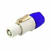 Conector PowerCON Output 20A/250V AC 3 Polos Cinza - 8356