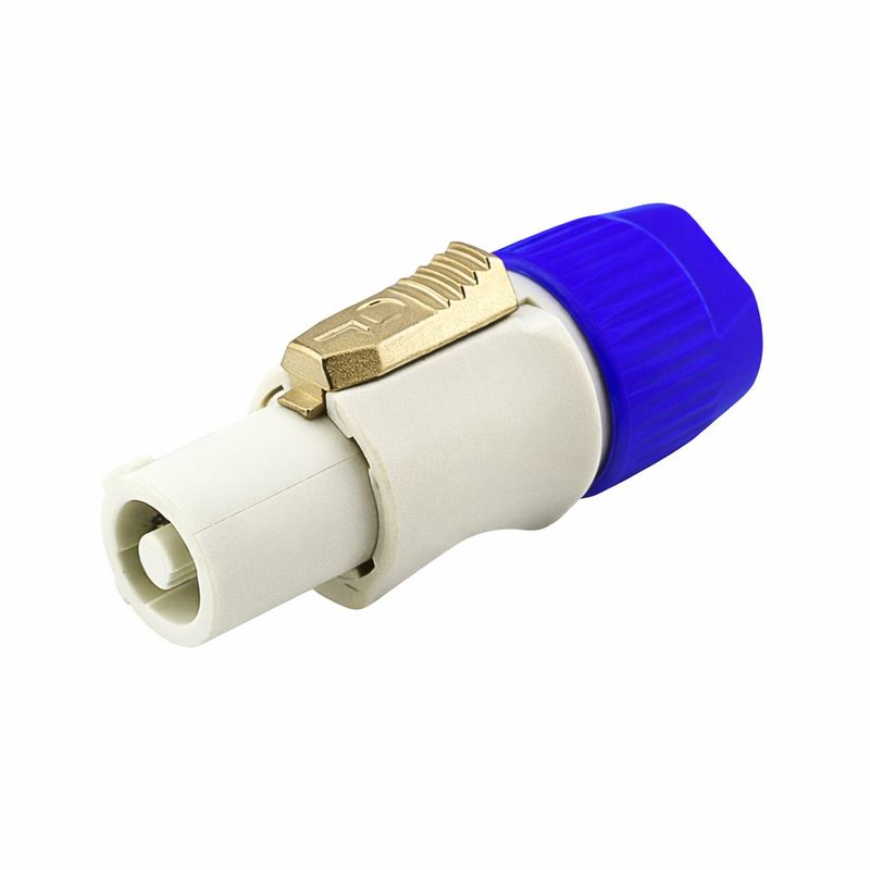 Conector powercon output 20a/250v-ac 3polos cinza
