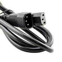 Cabo de Força C13 para C14 1,80 m 20A (3x2,5 mm²) - Central Cabos - 8260