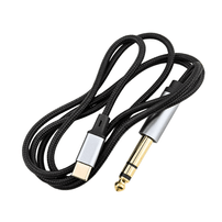 Cabo Tipo-C para P10 6,35mm Áudio Estéreo – 1 Metro MCB-045 - 8027