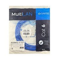 Patch Cord Furukawa MultiLAN CAT6 Azul 4,0 m - U/UTP - T568A/B - 35129073 - 7940