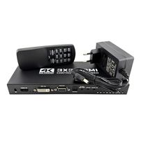 Controlador de Video Wall HDMI 3x3 - 9 Saídas HDMI 4K - 1 Entradas HDMI/DVI/HDCP - Tomate - Modelo MVW-313A - 8430