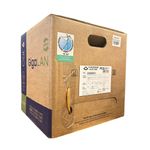 Cabo de rede u/utp 23awgx4p cat6 lszh laranja gigalan (23400231) caixa 305 metros