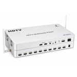Distribuidor hdmi 1x10 4k com media player android wi-fi usb sd card 2 usb - 8445