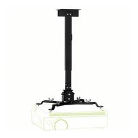 Suporte para projetor de teto/parede universal ajustável 25kg 360 - 8470