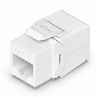 Keystone Jack Cat6 RJ45 Ubiquiti UACC Keystone Jack C6 Pack com 12 Unidades - 8459