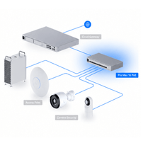 Switch 16 Portas PoE 180W com 12 Portas 1GbE e 4 Portas 2.5GbE USW-Pro-Max-16-PoE-BR
