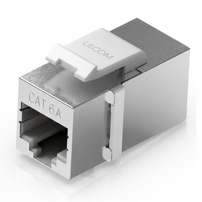 Keystone Coupler Cat6A RJ45 Blindado Ubiquiti UACC Keystone Coupler C6A Pack com 12 Unidades - 8458