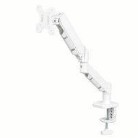 Suporte monitor ajustável 13 a 32 com pistão a gás vesa 100x100 | branco - 8473