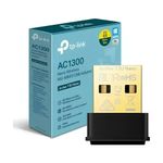 Adaptador archer usb wireless ac1300 t3u-nano dual band