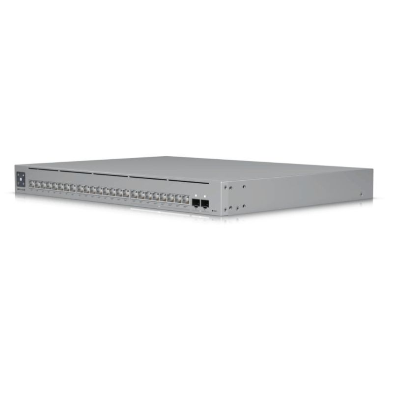 Switch 24p poe 400w + 2p sfp - ( 16 portas 1gbe e 8 portas 2.5gbe ) usw-pro-max-24-poe-br