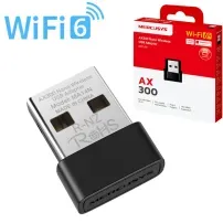Adaptador USB 3.0 Wireless AX300 Nano MA14N – Wi-Fi 6 compacto para PCs e notebooks - 8204