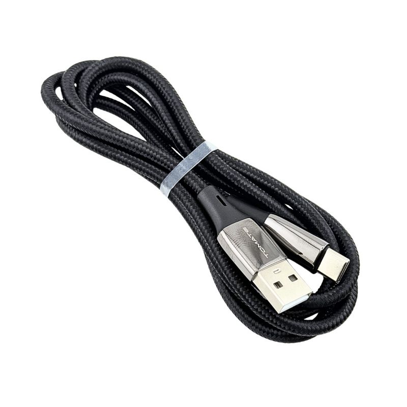 Cabo usb para tipo c 1,2m 5v 2.4a turbo tc-215c