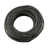 Cabo de Rede Cat5e U/UTP 24AWG CMX Interno/Externo CAIXA/C 100m Preto MPT Cable - 8508