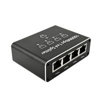 Switch de Rede Gigabit 5 Portas 10/100/1000 Mbps 1 Entrada e 4 Saídas Exbom - 8499