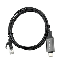 Cabo Adaptador de Rede USB-C para RJ45 Gigabit 10/100/1000 Mbps 1,5 m Tomate MWI-010 - 8523
