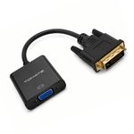 Adaptador dvi (24+1) macho para vga femea mtv-726