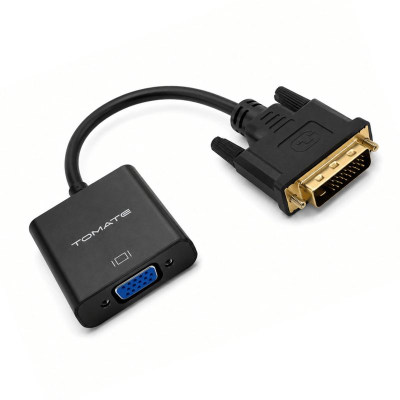 Adaptador dvi (24+1) macho para vga femea mtv-726