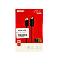 Cabo DisplayPort para HDMI 4K 30Hz 3m MHD-4034 Tomate - 8558