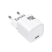 Carregador Turbo USB-C 20W PD 3.0 QC 3.0 Branco Tomate TT-2007 - 8575