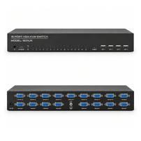 Switch KVM 16 Portas VGA USB 2.0 com Controle Remoto 1601UK - 8334