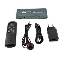 Switch HDMI 5 Entradas 1 Saída 8K 60Hz 4K 120Hz com Controle Remoto 8K501 - 8608